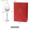 Verres à vin 100ML lumière de luxe Vintage verres à vin rouge coffret cadeau d'affaires ensemble verre de cristal whisky Champagne tasse transparente coupe légère L240323