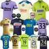 2024 Club America Soccer Jerseys liga mx HENRY D.VALDES FIDALGO QUINONES 14 15 R.SAMBUEZA 23 24 HOME AWAY Third maillot slim player version Football shirt5Y5A