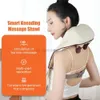 Massage oreiller coulows wireless electric shiatsu cou masseur arrière apaisant la chaleur compresse des tissus profonds pétrissant massage oreiller de la jambe de la jambe 240323