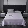 Branded Tencel Bed Cover High-end, high-temperature washed, double-sided plain Tencel Bedspread Purchase Contact Us