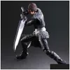 Yenilik Oyunları Maskot Kostümleri Sanatlar Kai Cloud Final Fantasy figür Figür Sephiroth Squall Leonhart Aksiyon Figürleri Model Oyuncak 28cm DHAG0