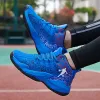 Shoes 2023 Hot Sale Basketball Shoes for Boys Athletic Basketball Sneakers Breathable Non Slip Kids Basketball Boots Free Shipping