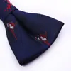 Royal Blue Serisi Mens Bow Tie Business Resmi Moda Özelleştirme Bowtie 240320