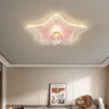 Ceiling Lights Modern Romantic Children's Room Lamps Nordic Simple Princess Decor Warm And Girl Boy Bedroom