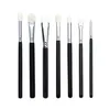 profial Handmade Make Up Brush Kit 7pcs Eye Shadow Blending Brush Cosmetic Tools Soft Saikoho Goat Hair Makeup Brushes Set 02Mn#