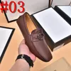 40Model luxe Merk Zacht Echt Leer Designer Herenschoenen Ademend Rijden Schoenen Designer Outdoor Mannen Loafers Casual Platte Schoenen Mode Mocassins