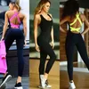 Ropa deportiva Traje deportivo sin espalda Entrenamiento Chándal para mujeres Correr Apretado Danza Ropa deportiva Gimnasio Yoga Conjunto de mujeres 240301