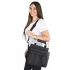 Barbertop Zwart Hairdring Tas Haar Schaar Handtas Hoge Capaciteit Sal Tool Make-Up Opslag Reizen Styling Draagtas 988o #