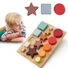 Tri Nesting Empilage jouets Faisons des blocs de construction souples Montessori en silicone pour bébé empilant des puzzles de jouets pour enfants cadeaux éducatifs 24323