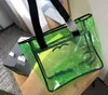 Chanel Designer Sac fourre-tout Luxurys Sacs à main Lady Shopping Sac Sacs fourre-tout Designer Sac à bandoulière Mode Transparent Jelly Sac Top Qualité Sac à main Top Poignée 36 * 14 * 33cm