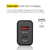 New PD12W Charger 5V 2A UK Standard Type-c Adapter PD+USB Charging Head