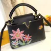 handtas Dames schoudertas Leren draagtas Klassiek V-logo elegant Luxe clutch bag Vintage Clamshell fi Vrouw Reizen crossbody tas v3Yk#