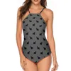 Traje de baño para mujer Cocker Tankini traje de baño con tirantes elegante playa adolescente traje de baño de 2 piezas de alta calidad