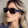 2 peças de moda de luxo designer de óculos de sol com borda quadrada estrela 2023 novos óculos de sol para mulheres da moda celebridade da internet mesmo estilo óculos de sol da moda