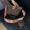 Producent lekkiej luksusowej torby marki zaawansowane małe dla kobiet 2003 Nowa moda trzy w jednym łańcuchu crossbody pod pachami wszechstronne ramię