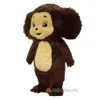 Costumes de mascotte 2m / 2,6 m Costume de singe souriant réaliste Adulte Costume de mascotte complet du corps Personnage de dessin animé Blow Up Outfit Stage Wear Robe