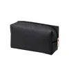 hot women girls men solid makeup bag water capacity zipper cosmetic bag pu fashion ultralight purse