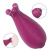 2 in 1 Clit Sucker Vibrator for Women Clitoris Nipple Sucking Vacuum Stimulator Orgasm Sex Toy Female Masturbation Adults Goods 240312