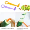 2024 1pc Manuale Spiralschraube Slicer Kartoffel Karottengurke Frucht Gemüse Werkzeuge Spiralschneider Slicer Messer Küchenzubehör