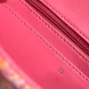 Mini Flap Bag 20cm Tweed Chain Bag 10a Mirror Quality Designer Bag Crossbody Luxury Shoulder Bag Women With Box C205