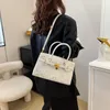 Sac à bandoulière pour femme 6 sacs à main en crocodile élégants magnifiquement colorés cette année sac fourre-tout en cuir épaissi populaire sac à dos à boucle tendance quotidienne 91988 #