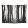 Arazzi Arazzo foresta monocromatica Decorazione da parete Decorazioni anime Decorazioni per camere da letto