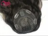 Toppers finest european virgin hair kosher kippah fall (machine made ) not wig , unprocessed jewish hair kippah fall free shipping