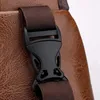 Marsupi 5X Mini interfaccia USB Tanto spazio Borsa casual da uomo Borsa da viaggio per esterni alla moda Borsa a tracolla in pelle PU