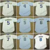 Heren Milwaukee, jaren 75-1991 GARY SHEFFIELD PAUL MOLITOR BJ SURHOFF GEORGE SCOTT NED YOST SAL BANDO DALE SVEUM DON MONEY RYAN BRAUN Throwback honkbalshirt S-5XL