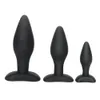 Anale Plug Volwassen Producten Trainer Speeltjes voor Mannen Vrouwen Gay Zwart SML Prostaat Massager 3PCSSet Butt 240312