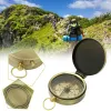 Compass Portable Compass Pocket mässing Golden Compass Navigation för utomhusaktiviteter Navigering av bergsbestigning Camping Camping