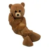 High Quality Brown Bear Mascot Costumes high quality Cartoon Character Outfit Suit Carnival Adults Size Halloween Christmas Party Carnival Party