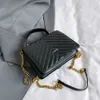 Designer Luxury fashion Shoulder bags New Fashion Versatile Handheld Swallow Bag Chain Bar Womens Bag Single Shoulder Crossbody Small Square Bag