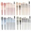 Benutzerdefinierte 4 farben Minin 8 teile/satz Make-Up Pinsel Kit Tragbare Super Weiche Erröten Lidschatten Highlighter Make-Up Pinsel Schönheit Werkzeuge groß t378 #