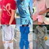 デザイナーSyna World Hoodie Tracksuit Sports Set半袖ショーツプルオーバーパンツメンズレディースTシャツY2K TEE