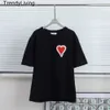 Nouveau 24ss hommes T-Shirts été 100% coton corée mode marque t-shirt hommes/femme casual col rond basique mâle femmes hommes t-shirt