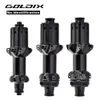 Goldix Ultralight Road Hub 21h/24H прямой вытягивание Spoke v Тормоза центра центра блокировки диск Hg/XDR Freehub № 240308