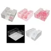 acrylic Clear Eyel Grafting Tools Storage Box Beauty Eyeles Eyel Brush Tapes Cott Swab Tweezers Dropship n8Wx#