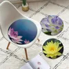 Travesseiro Estilo Chinês Tapete De Lótus Europeu Cadeira De Jantar Decoração Circular Assento Para Almofada De Mesa De Escritório