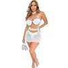 Robes décontractées Sexy Strass Bustier Découpé Mini Robe Avec Sous-Vêtements Femmes Col Roulé Party Clubwear Dos Nu Robe De Mode Vêtements De Mode