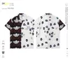 Summer fashion Mens Tracksuits Hawaii beach set designer shirts printing leisure shirt man slim short sleeve