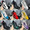 Designer nouveaux chaussures de basket-ball de sport peau de vache épissage toile respirant chaussures de planche décontractées coureurs chaussures décontractées taille 38-45