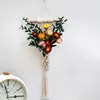 装飾的な花天然パンパスグラスブーケスプリング乾燥自由ho放な自宅の壁吊りウェディングパーティー装飾リードテールフラワーデコレーション