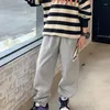 Men's Pants Boys' Trousers Spring And Autumn Middle Large Children's Casual Solid Color Sports Korean StyleTrendy