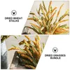 Decorative Flowers Simulated Ears Of Corn Dried Wheat Stalks Manual Artificial Grasses Bundle Decoration Pu