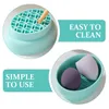 makeup Brush Cleaner Bowl Makeup Tools Cleaning Bowl Makeup Brush Drying Stand for Home x1W6#