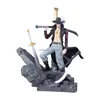 Decompression Toy 16Cm One Piece Drace Mihawk Figurine Combat Ver. Pvc Action Figure Collection Model Toys Gift For Collectible Drop D Dhjt1