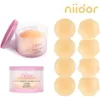 Niidor 8PCSシリコンニップルカバー再利用可能な女性ブラブペタルストラップレスリフト目に見えないおっぱいパッドチェストペースト240319