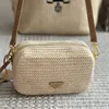 10a tecido sacola designer moda saco de palha bolsa de tricô palha tecido saco de compras das senhoras saco de praia grande capacidade bolsa de câmera saco de luxo