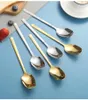 Spoons Stainless Steel Thickened Spoon Lantern Shape Soup Portable Durable Eating Household Cutlery Kitchen Accessories